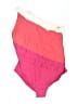 Summersalt Color Block Pink One Piece Swimsuit Size 24 waist - photo 1