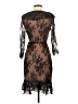 Francesca's 100% Nylon Black Cocktail Dress Size S - photo 2