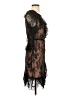 Francesca's 100% Nylon Black Cocktail Dress Size S - photo 4
