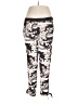 Elevenses Print Ivory Casual Pants Size M - photo 1