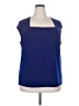 Kasper Blue Sleeveless Blouse Size 3X - photo 1