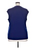 Kasper Blue Sleeveless Blouse Size 3X - photo 2