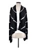 BCBGMAXAZRIA Black Silk Cardigan Size S - photo 1