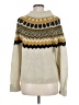 Caslon Chevron-herringbone Ivory Pullover Sweater Size M - photo 2