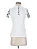 abacus White Short Sleeve Top Size XS - photo 1