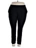 Universal Standard Solid Black Active Pants Size 22 (L) - photo 1