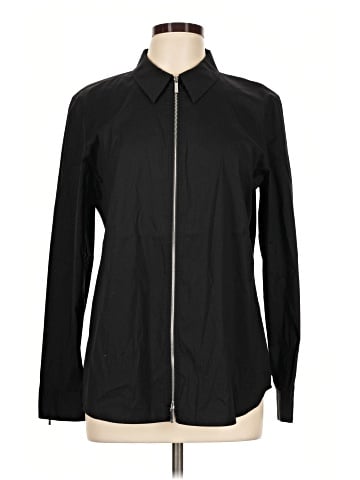 Lafayette 148 New York Long Sleeve Button-Down Shirt (view 1)