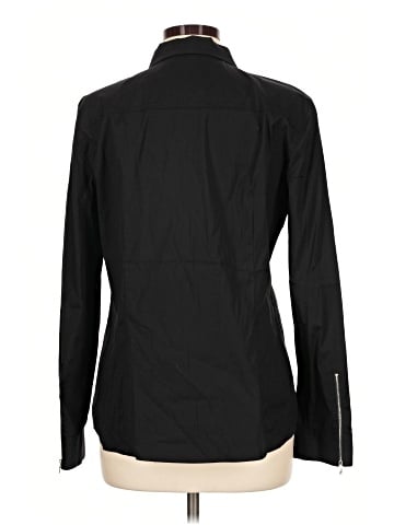 Lafayette 148 New York Long Sleeve Button-Down Shirt (view 2)