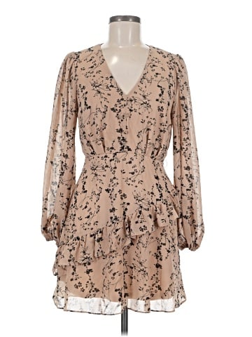 Papaya Cocktail Dress (view 1)