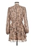 Papaya Animal Print Tan Cocktail Dress Size M - photo 2