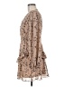Papaya Animal Print Tan Cocktail Dress Size M - photo 5