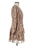 Papaya Animal Print Tan Cocktail Dress Size M - photo 4