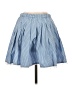 J.Crew Stripes Blue Denim Skirt Size XS - photo 2