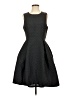 Max Studio Polka Dots Gray Cocktail Dress Size 4 - photo 1