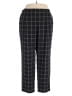 Bar III Plaid Black Casual Pants Size XL - photo 1