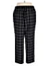 Bar III Plaid Black Casual Pants Size XL - photo 2