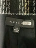 Slate & Willow 100% Polyester Tweed Black Blazer Size S - photo 6