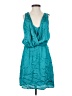 Mango Teal Cocktail Dress Size 2 - photo 1