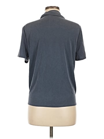 Green Envelope Short Sleeve Blouse (view 2)