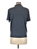 Green Envelope Gray Short Sleeve Blouse Size M - photo 2