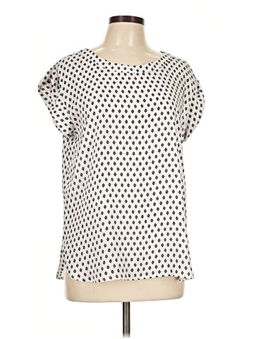 Ann Taylor Factory Short Sleeve Blouse (view 1)