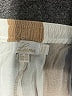 Luna 100% Viscose Stripes Gold Shorts Size 14 - photo 3