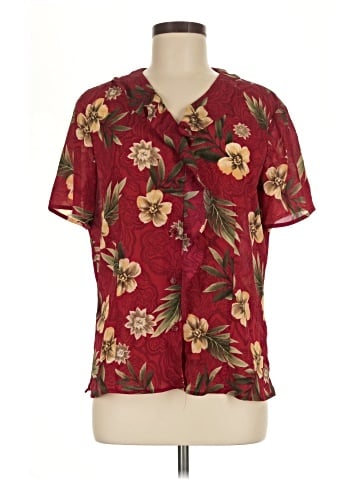 Laura Scott Short Sleeve Blouse (view 1)