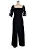 Emerald Sundae 100% Polyester Black Jumpsuit Size 16 - photo 2