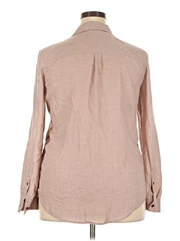 CALVIN KLEIN JEANS Long Sleeve Button-Down Shirt (view 2)