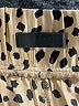 ATM 100% Silk Animal Print Gold Silk Pants Size L - photo 7