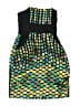 Hype 100% Polyester Graphic Green Cocktail Dress Size 2 - photo 1