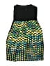 Hype 100% Polyester Graphic Green Cocktail Dress Size 2 - photo 2