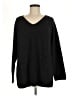 Anne Klein 100% Wool Black Wool Pullover Sweater Size M - photo 1