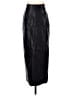 Pixie Market 100% Polyurethane Black Faux Leather Skirt Size XS - photo 1