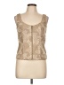 Joseph Ribkoff 100% Polyester Tan Sleeveless Blouse Size 10 - photo 1