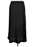H&M 100% Polyester Solid Black Formal Skirt Size XL - photo 2