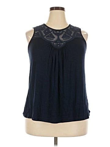 Green Envelope Sleeveless Blouse (view 1)