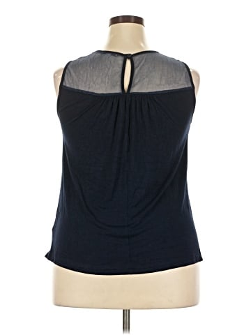Green Envelope Sleeveless Blouse (view 2)