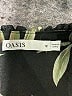 oasis 100% Polyester Floral Black 3/4 Sleeve Blouse Size 12 - photo 7