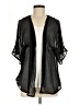BKE 100% Polyester Black Kimono Size M - photo 1