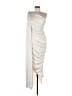 BCBGMAXAZRIA 100% Polyester Ivory Cocktail Dress Size 6 - photo 1