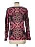 Talbots Outlet 100% Cotton Paisley Pink Pullover Sweater Size L - photo 2