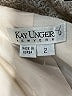 Kay Unger 100% Acetate Paisley Gray Blazer Size 2 - photo 6