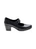 Clarks Black Heels Size 8 1/2 - photo 1