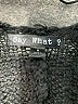 Say What? 100% Acrylic Black Cardigan Size S - photo 7