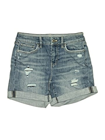 White House Black Market Denim Shorts (view 1)