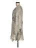 Assorted Brands Paisley Gray Casual Dress Size M (estimated) - photo 5