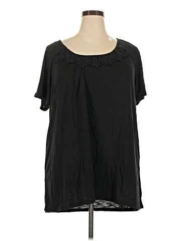 Just My Size Short Sleeve Blouse (view 1)