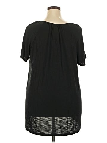 Just My Size Short Sleeve Blouse (view 2)