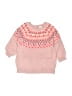 Baby Gap Hearts Pink Pullover Sweater Size 12-18 mo - photo 1